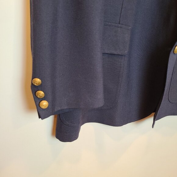 Vintage Chaps Ralph Lauren Royal Marines Blazer Suit Jacket Mens - Picture 4 of 10